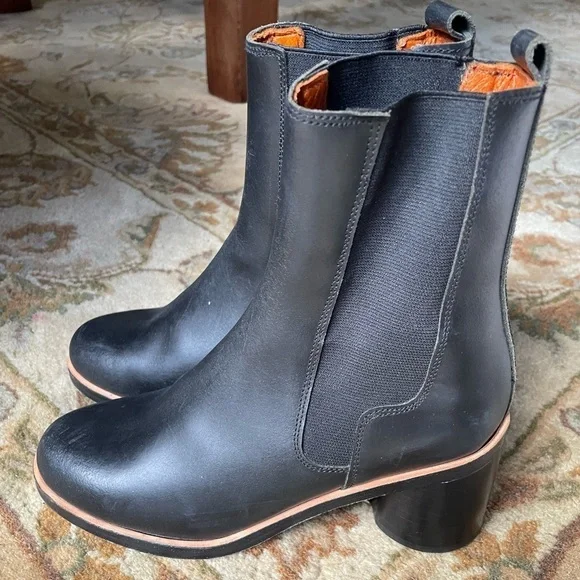Anthropologie Leather Boots - Picture 3 of 5